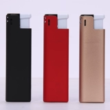 Оригинальная ветрозащитная электронная одноразовая взрывобезопасная зажигалка, металлический матовый ластик