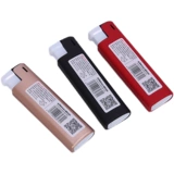 Оригинальная ветрозащитная электронная одноразовая взрывобезопасная зажигалка, металлический матовый ластик