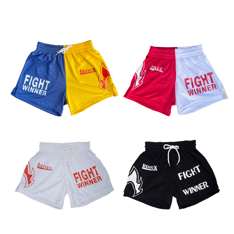 Fitness Sports Loose Pants Head Thai Boxing Bouts Martial Arts Training Taekwondo Free to Strike Inner Lining Running Loose