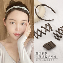 Accessories for the decoration The new retractable contained haircut in South Korea Hair Dressing Wash-Face Bouquet Hair Stirrup Acrylic