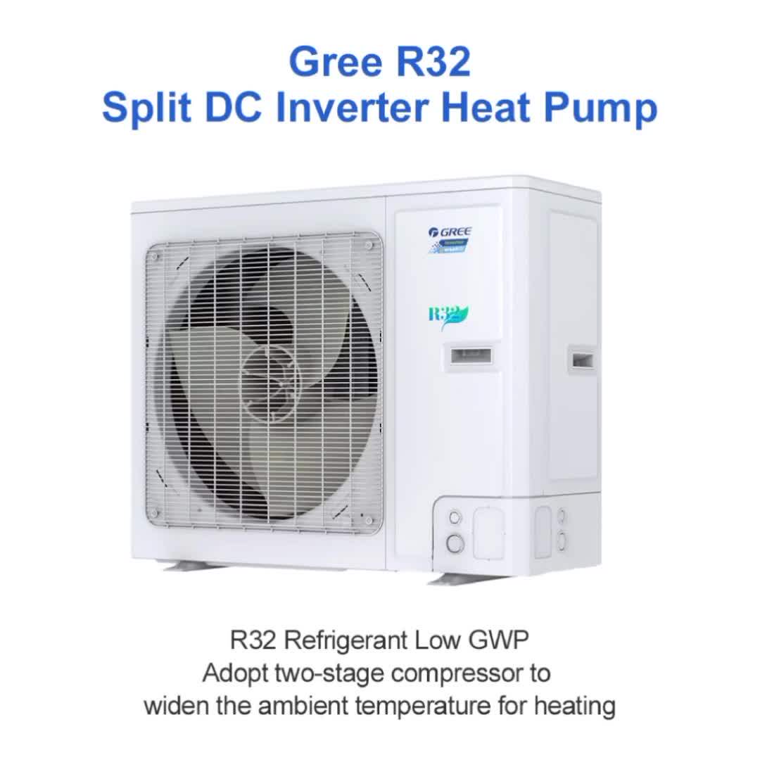 3S POMPE CHALEUR AIR EAU MONOBLOC GREE VERSATI IV - R32 8,0 KW 1 PH
