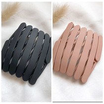 Travel retractable and foldable hair hoop female face wash summer with teeth pressure hair non-slip broken hair headband bangs hairpin 1