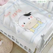 Childrens cool blanket air conditioner is covered with bamboo fiber blanket ice silk cotton baby quilt summer newborn blanket blanket