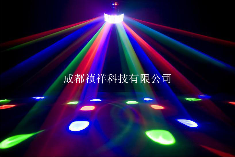 Indoor and outdoor led beam pattern butterfly lights stage lighting bar ktv flash laser lights colorful lights dance