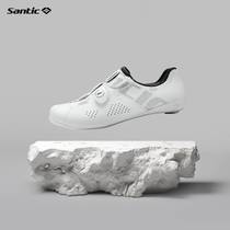Santic Sandike lock shoes road bike Haohan cycling shoes white men and women special bicycle cycling shoes