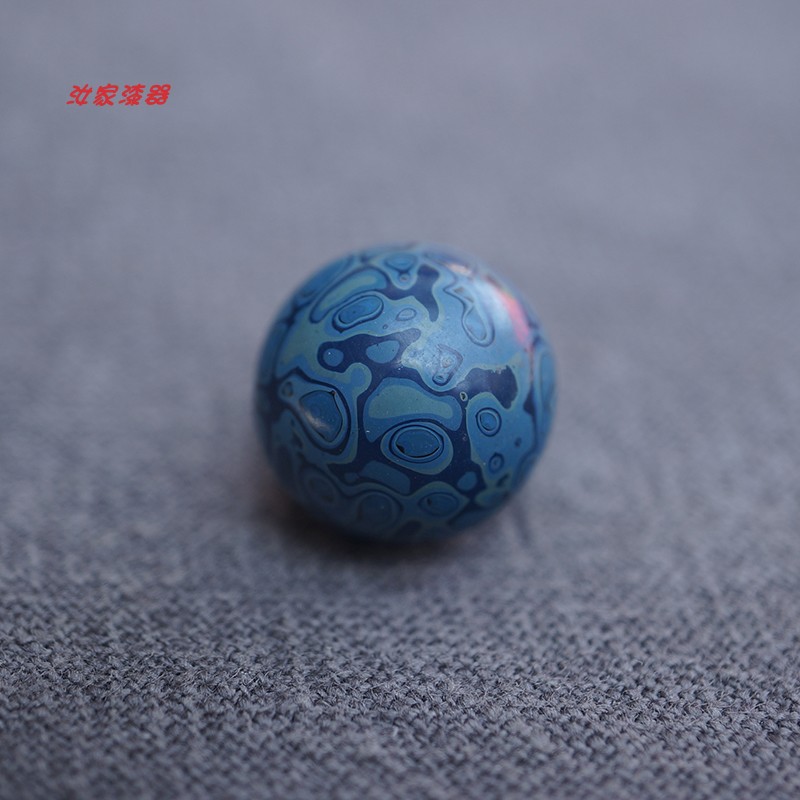 Large lacquer beads, single beads, blessing beads, Chinese style gifts, Fuzhou lacquerware, non-heritage handicrafts, small gifts, pure handmade jewelry