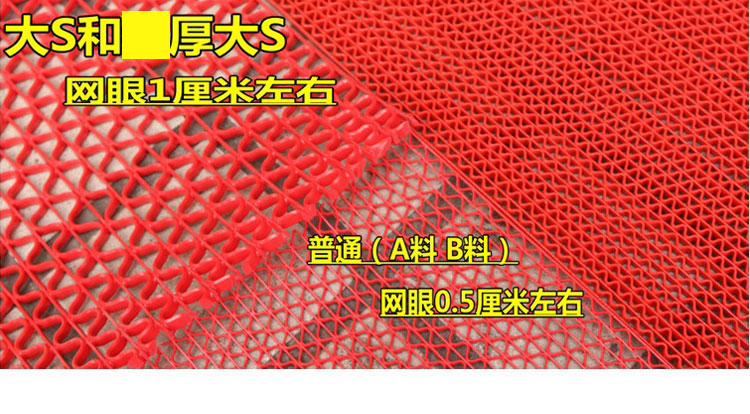 Miễn phí vận chuyển không trượt thảm thảm tắm nhựa rỗng nước nhà vệ sinh thấm pad mat PVC mat mat không thấm nước - Thảm sàn thảm bếp 3d