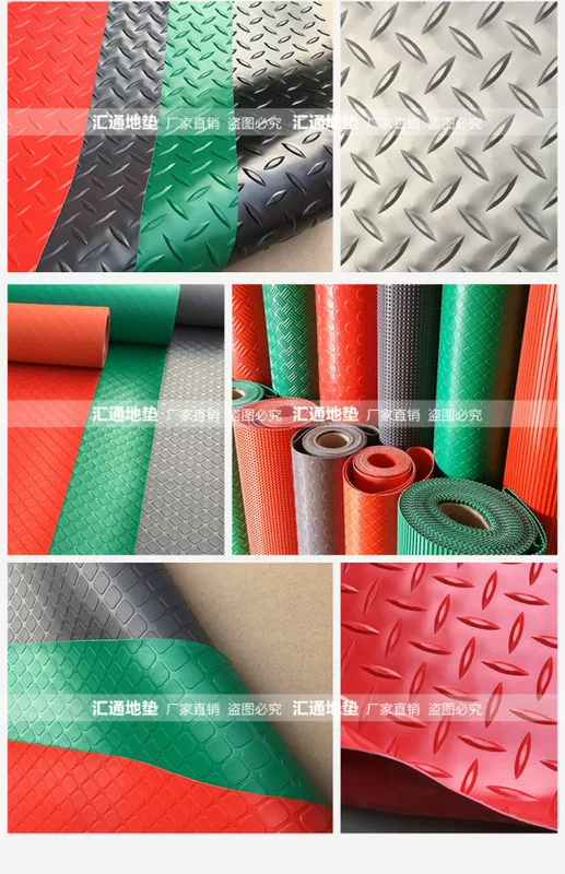 Dày PVC chống thấm thảm chống trượt mặc áp lực nhà máy hội thảo sàn sàn thảm lối đi đầy đủ cửa hàng nhựa nhựa thảm