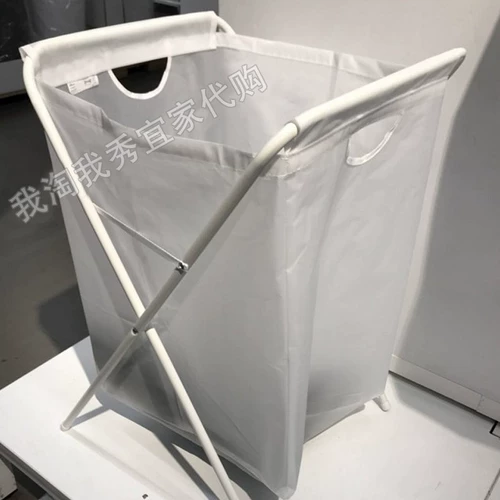 Ikea, складная сумка, корзина для белья, корзина для хранения, коробочка для хранения