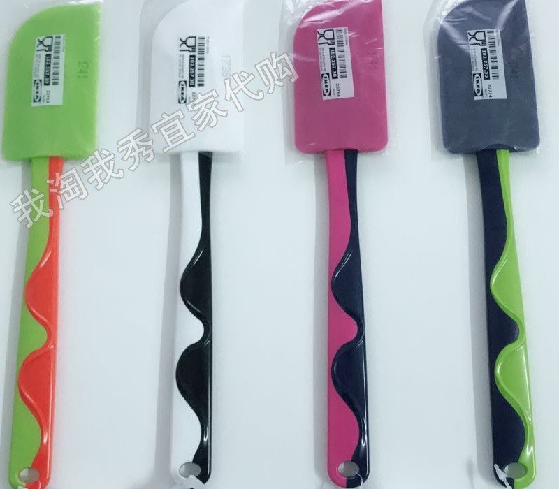 IKEA Domestic Free Guberong Cake Scraper Silicone Mixing Knife Cream Spatula