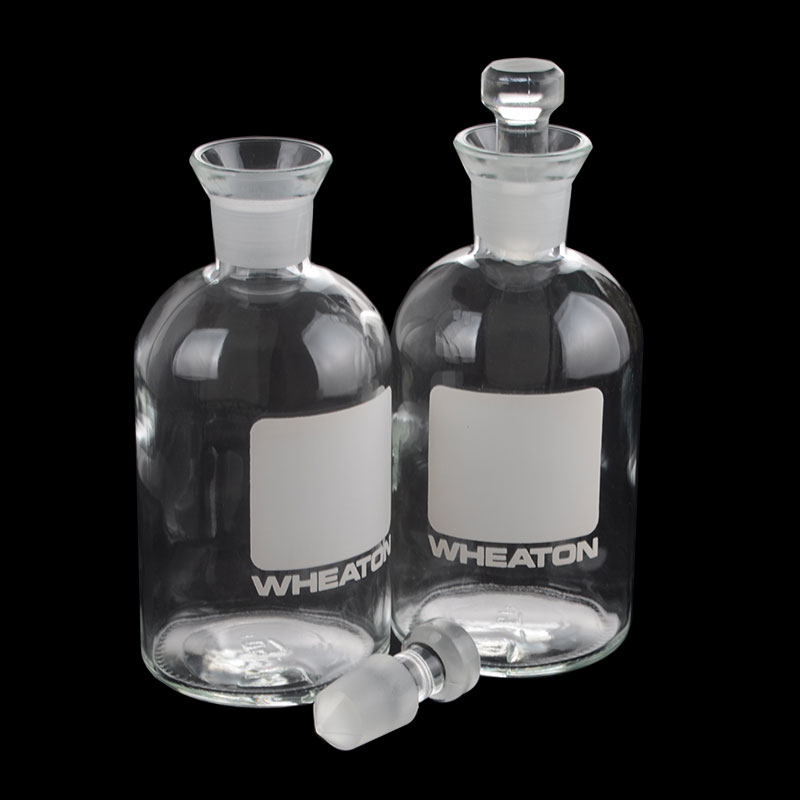 进口WHEATON溶解氧瓶BOD污水瓶300ml培养瓶透明水样采集瓶带塞