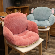 Cushion backrest integrated office for long sitting guard waist back cushion chair plate stool butt cushion sofa cushion backrest girl