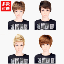 Gia model wig props boys children's clothing fashion model hair set Joker wig series