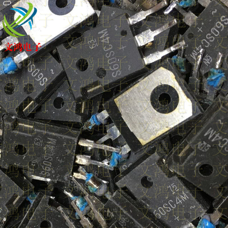 S60SC4M 60SC4MT Original imported disassembled Schottky diode rectifier tube 60A40V physical shooting