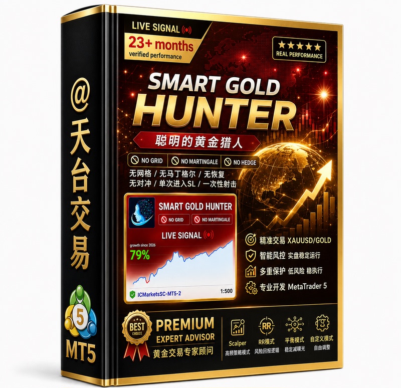 Smart Gold Hunte Ea Mt5 V2.0 Low-Frequency Single Module, Without Parameters, Bare Ea Smart Gold Hunte Ea Mt5 V2.0 Low-Frequency Single Module, Without Parameters, Bare Ea