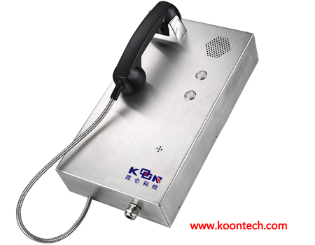 Expressway emergency rescue telephone elevator power plant stainless steel automatic dial telephone Kunlun KNZD-35