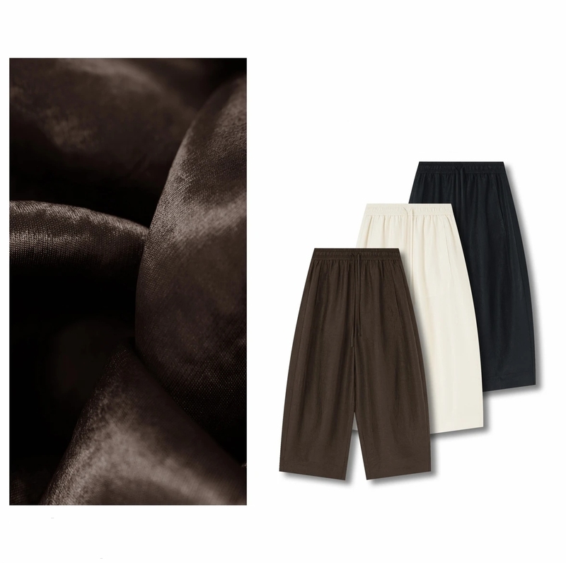 【Old Money Series】100% Acetate Ice-Cool Nine-Point Pants for Women, Slimming, Slightly Curved, Lazy Style, Draped Casual Pants 【Old Money Series】100% Acetate Ice-Cool Nine-Point Pants for Women, Slimming, Slightly Curved, Lazy Style, Draped Casual Pants