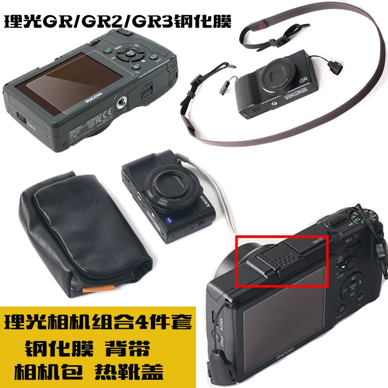 Máy ảnh phim Máy ảnh siêu nhỏ GR GR GR2 flash giày nóng GR3 túi đựng máy ảnh Máy ảnh đeo dây đeo vai phụ kiện - Phụ kiện máy ảnh kỹ thuật số