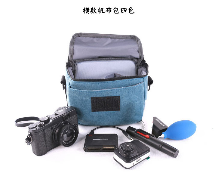 túi Backpackers vi máy ảnh phù hợp cho Sony A6500 Fuji X-T20 X-T100 đơn túi vai portable vi - Phụ kiện máy ảnh kỹ thuật số túi đựng máy ảnh fujifilm