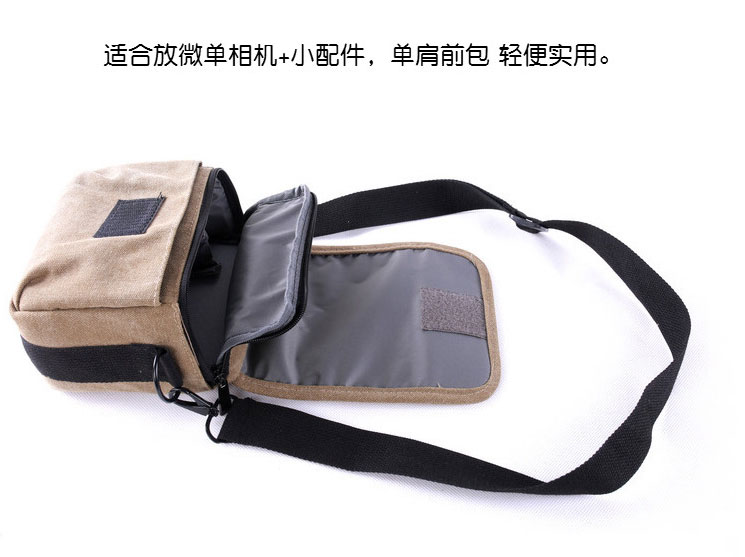 túi Backpackers vi máy ảnh phù hợp cho Sony A6500 Fuji X-T20 X-T100 đơn túi vai portable vi - Phụ kiện máy ảnh kỹ thuật số túi đựng máy ảnh fujifilm