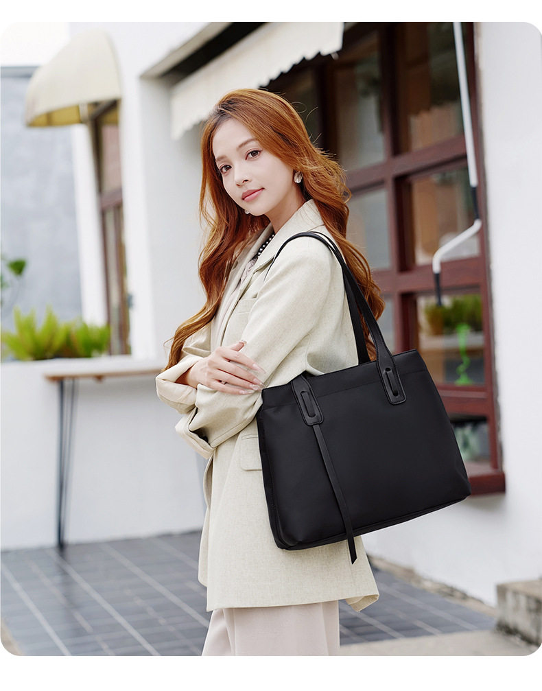 чемодан 2025新款多隔层女士通勤手提包可放a4文件14寸电脑袋托特包优胜者