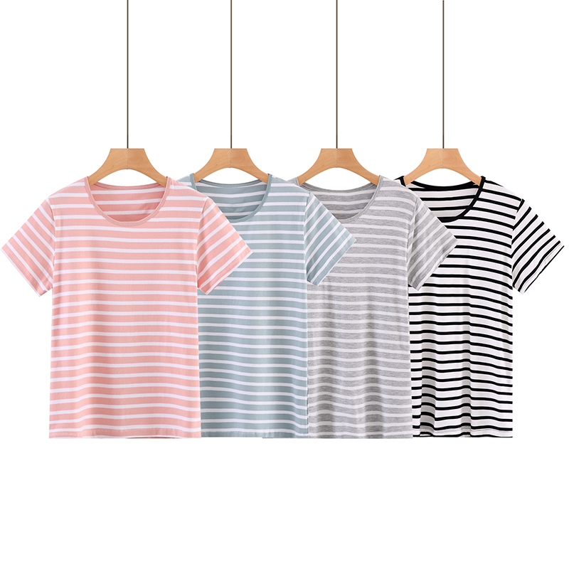Summer Women's Modal Cotton Short-Sleeve Round-Neck T-Shirt, Loose Fit, Plus Size, Thin, Suitable for Sports, Can Be Worn Outside, Half-Sleeve Loungewear, Pajamas Summer Women's Modal Cotton Short-Sleeve Round-Neck T-Shirt, Loose Fit, Plus Size, Thin, Suitable for Sports, Can Be Worn Outside, Half-Sleeve Loungewear, Pajamas