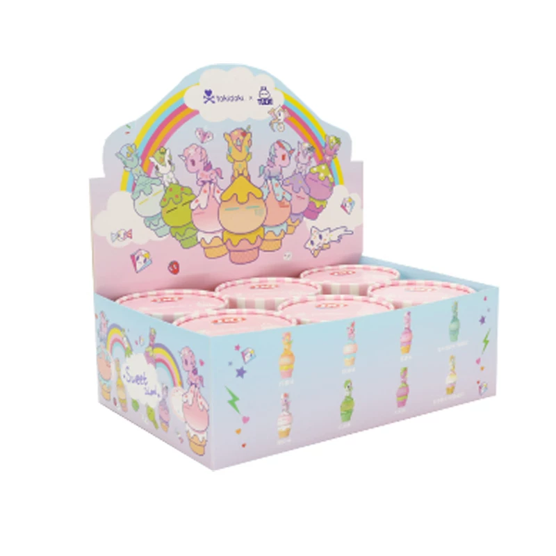 Единороги-кролики лыжи слепые слепые слепые подтверждение мороженого Tokidoki X Tuzki Tao Qiduqi