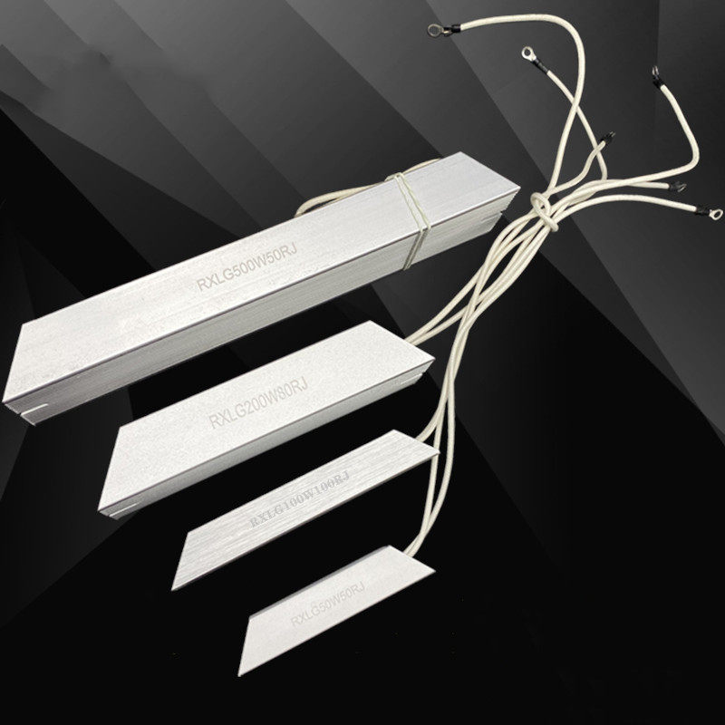 RXLG aluminum shell resistance inverter brake resistance Brake resistance 400W 60R 70R 75R 80 euros