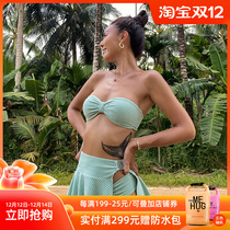 OceanMystery2021 new summer quick-drying sports bikini skirt I-buckle two-color optional