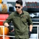 Mùa hè cotton dài tay phù hợp với nam giới bảo hiểm lao động bông phù hợp với tự động sửa chữa mặc thợ hàn điện chống ngụy trang dụng cụ ngụy trang
