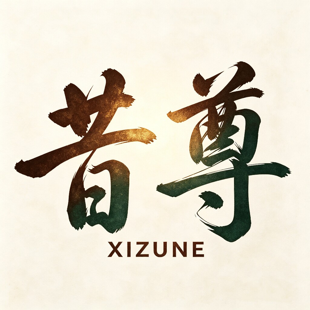 昔尊古树茶茶厂的LOGO