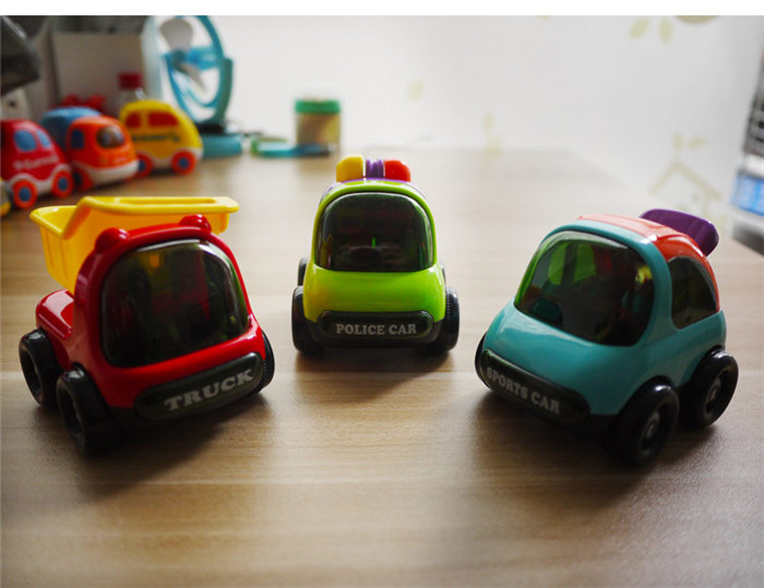 Clearance car toys Children's toys Small car fall-resistant pull-back car Inertial car Children's fall-resistant