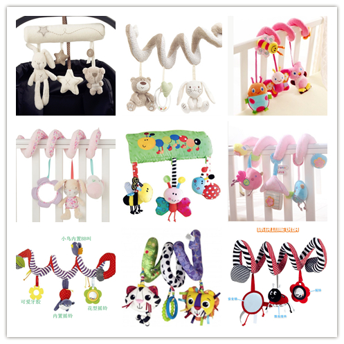 Clear baby bedbed toy hanging toy hanging Yi Newborn cloth baby bed tranquilling toys