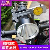Flashlight bracket bike lamp frame motorcycle spotlight frame swivel adjustment electric car hand electric fixed light clamp