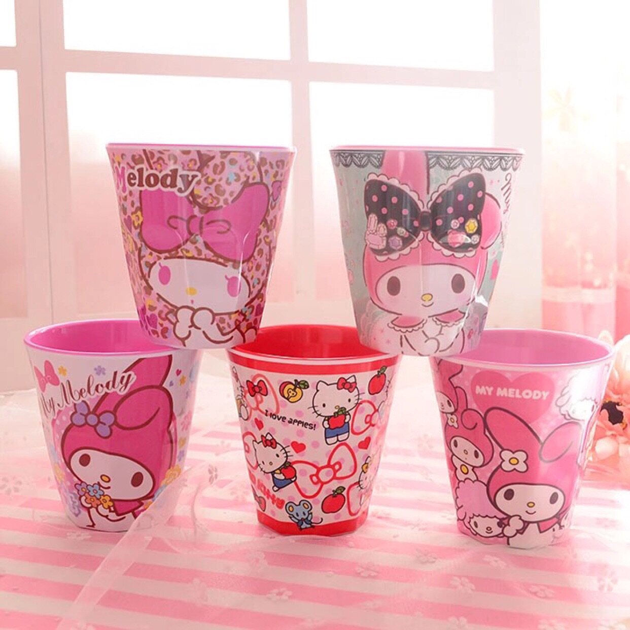 Minimalist cartoon wash cup Home Melamine Resin Toothbrushing Cup Creative Cute Couple Student Gargle Cup