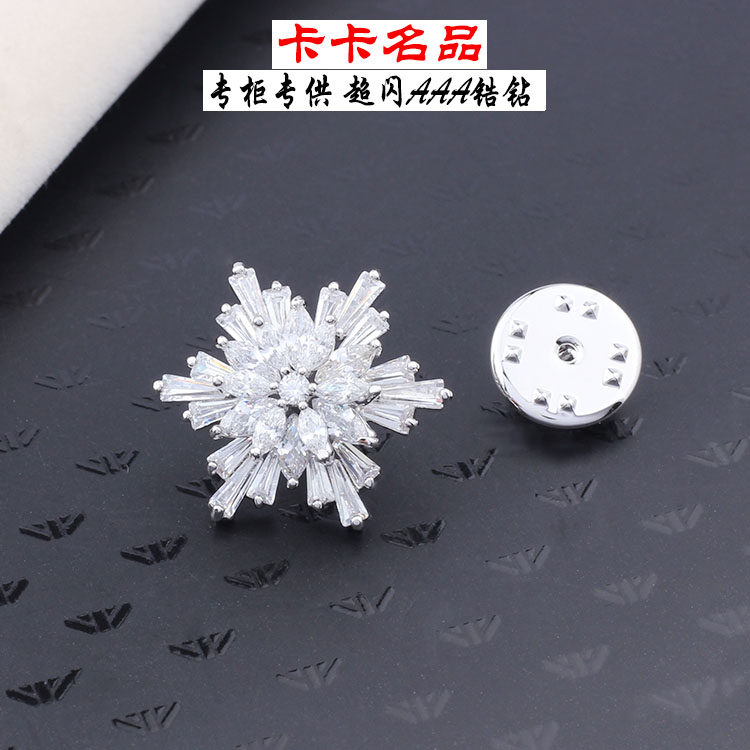 Broche femme en Zircon diamant - Ref 1172794 Image 16