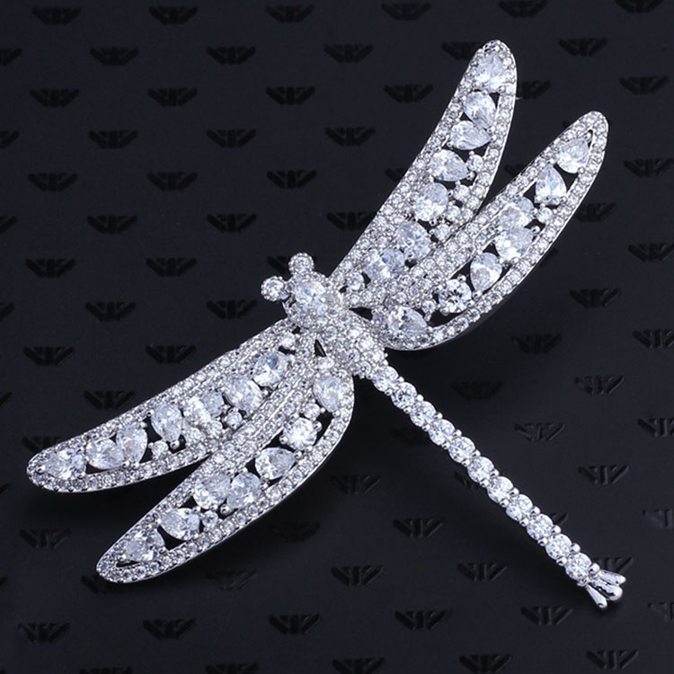 Broche homme en Zircon diamant - Ref 1174250 Image 16