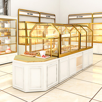 Bakery display cabinet Nakajima cabinet Side cabinet Pastry birthday cake shop model bakery shop equipment Full set of shelves