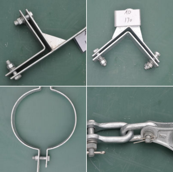 Các nhà sản xuất cung cấp ốc vít tuyến tính kẹp sắt góc thép treo kẹp cáp kẹp chặt phụ kiện kết nối - Chốt
