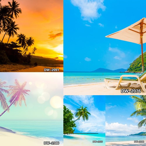 Small Blitz model BJD model photo photography background cloth OB11 shooting background blue sky beach beach