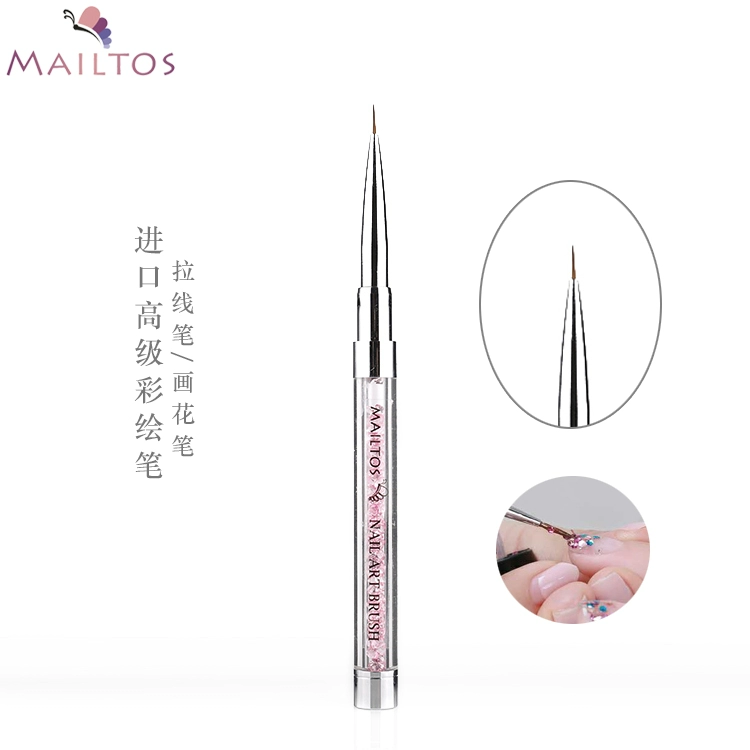 Dụng cụ làm móng tay Bút Bút Đầu phẳng Liệu pháp Bút Bút Bút Bút Khắc Bút Nail - Công cụ Nail