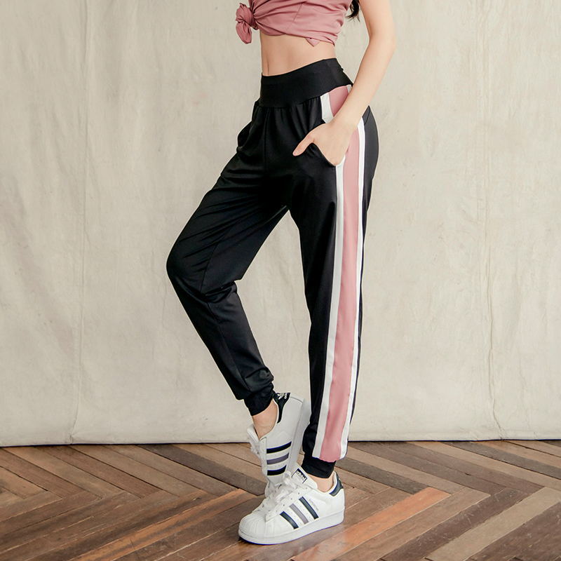 Professional Sports Pants Women Spring Summer Harynn Pants Large Size Loose Running Elastic Yoga Pants Fitness Long Pants Speed Dry