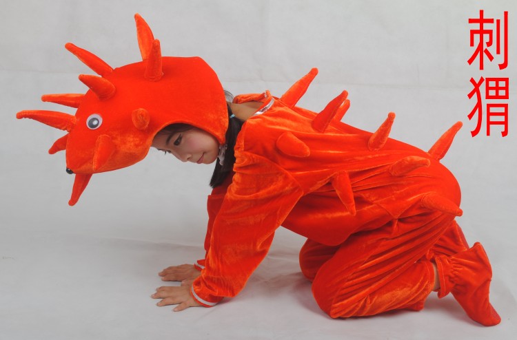 Chương trình hoa mẫu giáo Cầu vồng Chi phí cho trẻ em Kiến nhỏ Thỏ trắng Mặt trời Hedgekey Bird Lizard Trang phục đồ bộ bé trai