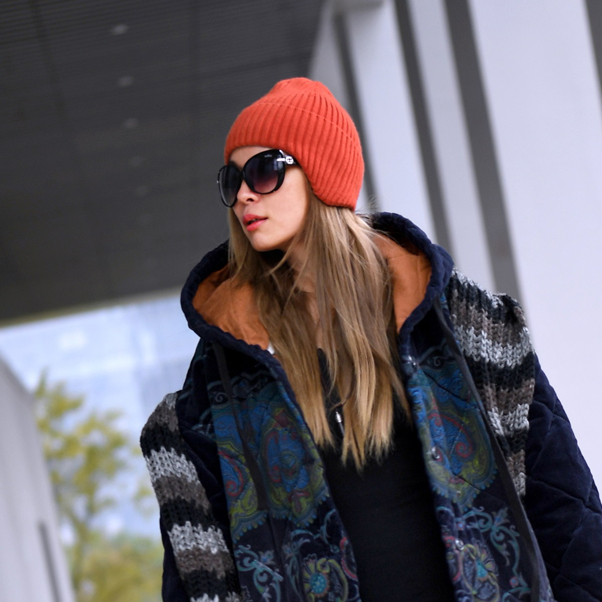 Beijing Forest Outdoor 2022 autumn and winter new woolen hat warm and windproof pullover hat knitted ear protection hat for men and women