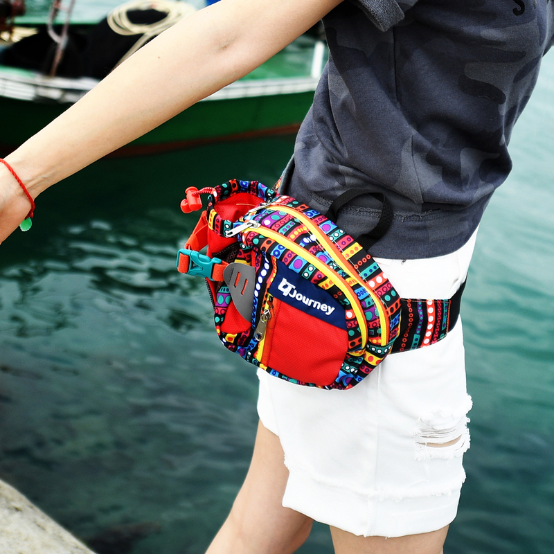 Beijing Forest Outdoor Versatile Multifunctional Large Capacity Water Bottle Waist Bag Travel Colorful Tear-Resistant Small Waist Bag for Men and Women Beijing Forest Outdoor Versatile Multifunctional Large Capacity Water Bottle Waist Bag Travel Colorful Tear-Resistant Small Waist Bag for Men and Women