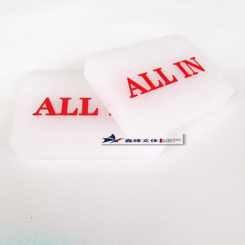 Texas Poker Square ALL IN card Texas Smart Hack Entertainment Contest Poker Brand