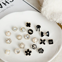 Hàn Quốc chống ánh sáng trâm cardigan cổ áo pin kim mini tóc quần áo phụ kiện phim hoạt hình mới cung pin cài áo chanel