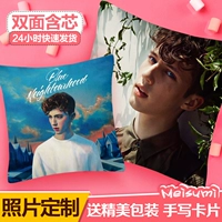 troye tem Sivan Ye xung quanh đệm gối đoạn giấc ngủ ngắn cùng tùy chỉnh hình ảnh đầu thực ngày Student món quà - Trở lại đệm / Bolsters Chăn tiện ích