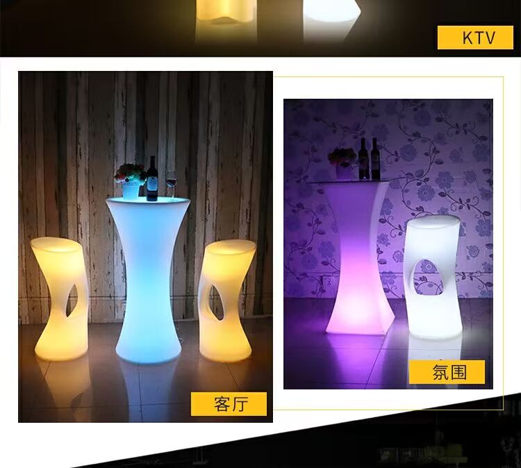 Led thanh ánh sáng bàn ghế thanh ánh sáng thanh phân thanh phân bàn ghế kết hợp ktv bàn ghế - Giải trí / Bar / KTV bàn bar