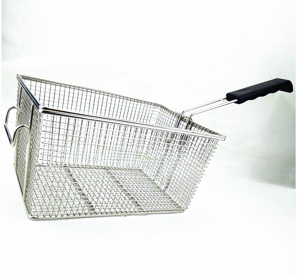 Commercial electric fryer Fried Griddle Mesh Fryer Fried Basket Fried Blue Leash Oil Mesh Filter Oil Screen Fried Basket Rectangular Strainer